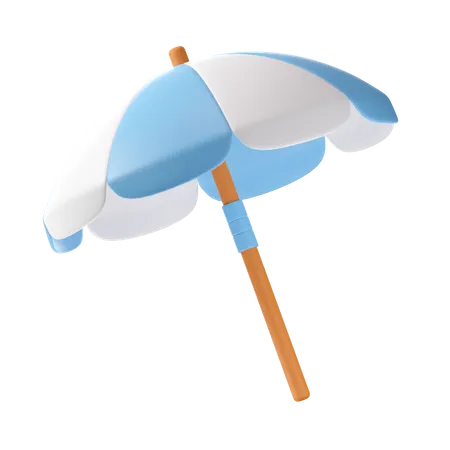 Beach Umbrella  3D Icon