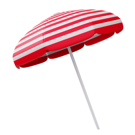 Beach Umbrella  3D Icon