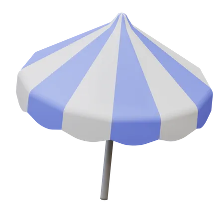 Beach Umbrella  3D Icon