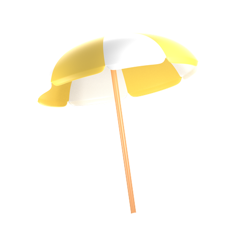 Beach Umbrella  3D Icon