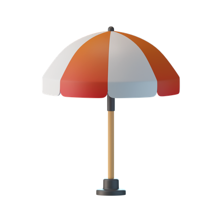 Beach Umbrella  3D Icon