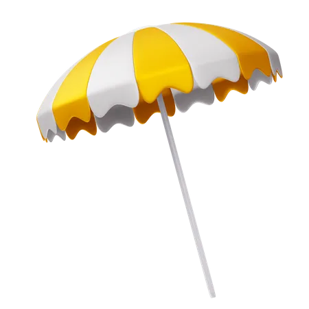 Beach Umbrella  3D Icon