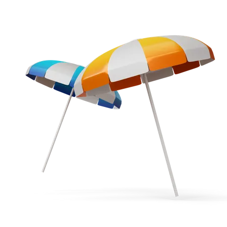 Beach Umbrella  3D Icon