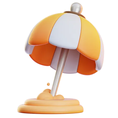 BEACH UMBRELLA  3D Icon