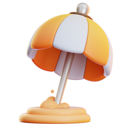 Beach Umbrella  3D Icon