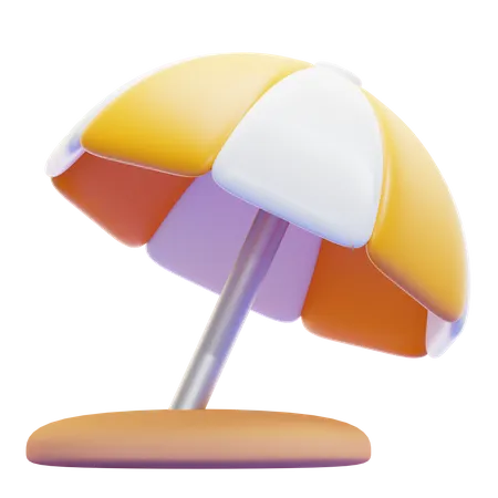 BEACH UMBRELLA  3D Icon