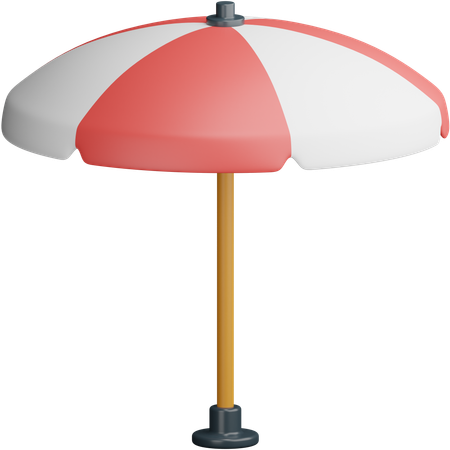 Beach Umbrella  3D Icon