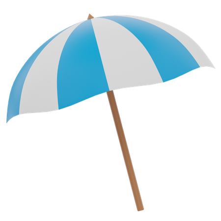 Beach Umbrella  3D Icon