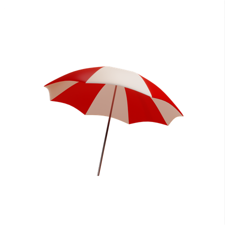 Beach Umbrella  3D Icon