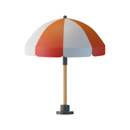 Beach Umbrella  3D Icon