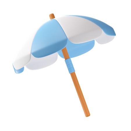 Beach Umbrella  3D Icon