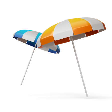 Beach Umbrella  3D Icon