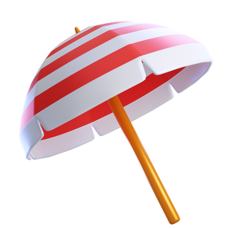 Beach Umbrella  3D Icon