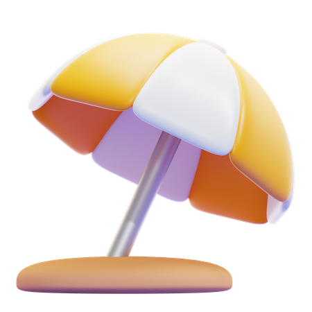 BEACH UMBRELLA  3D Icon