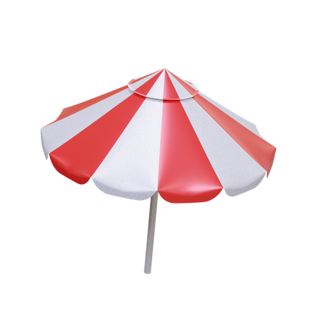 Beach Umbrella  3D Icon