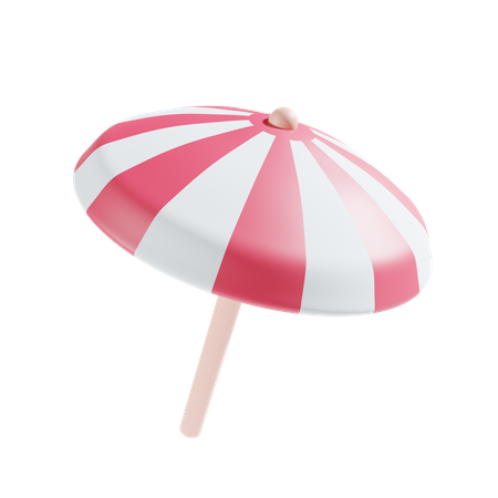 Beach Umbrella  3D Icon