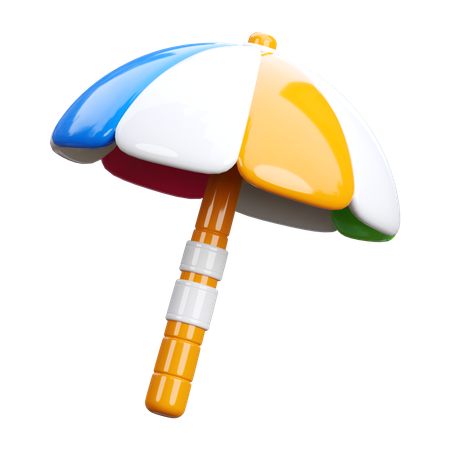 Beach Umbrella  3D Icon