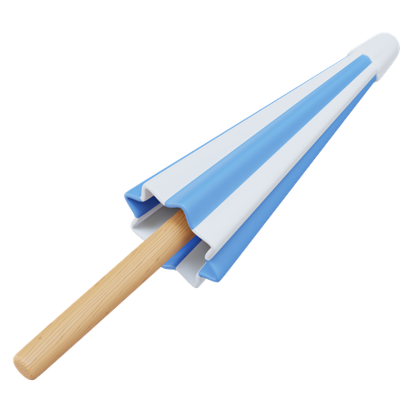 Beach Umbrella  3D Illustration