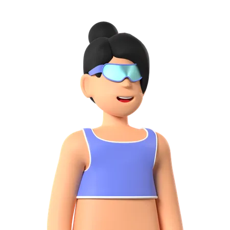 Beach volley  3D Icon