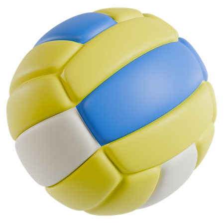 Beach Volleyball Fun  3D Icon