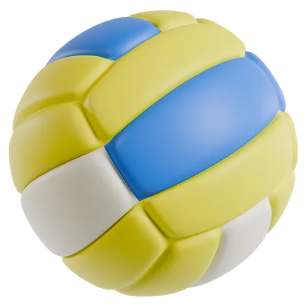 Beach Volleyball Fun  3D Icon