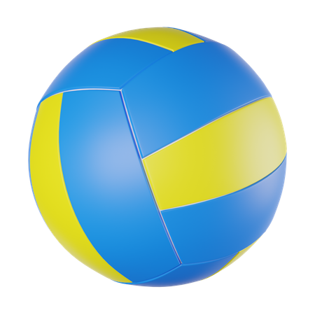 Beach-Volleyball  3D Icon