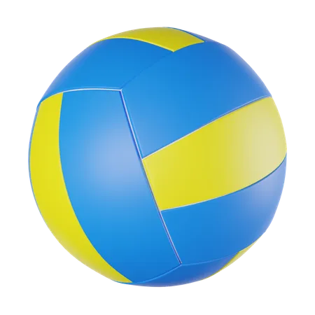 Beach-Volleyball  3D Icon