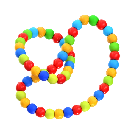 Beads On Thread  3D Icon