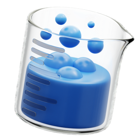 Beaker  3D Icon