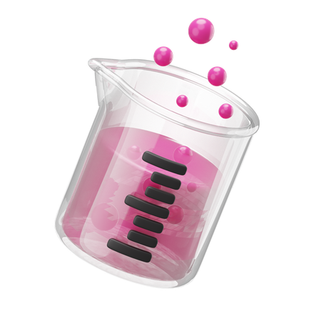 Beaker  3D Icon