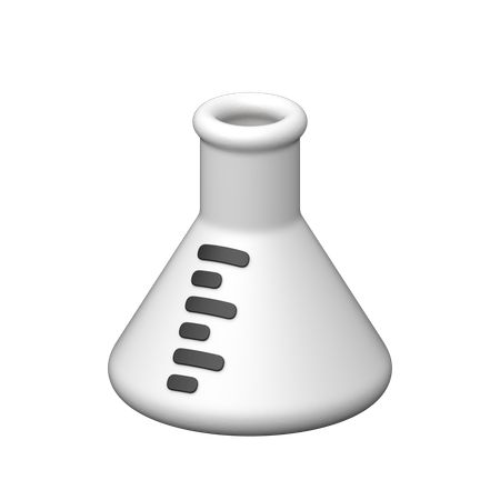 Beaker  3D Icon