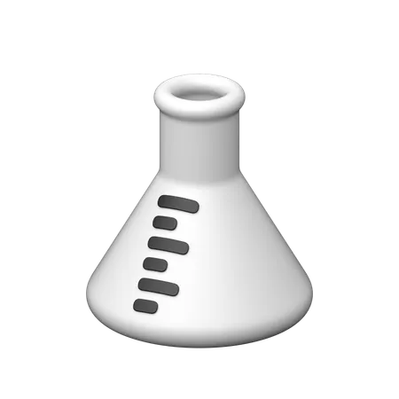 Beaker  3D Icon