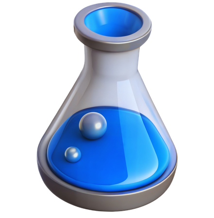 Beaker  3D Icon