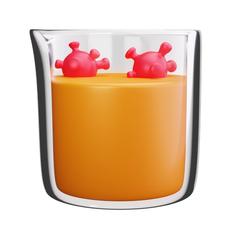 Beaker  3D Icon