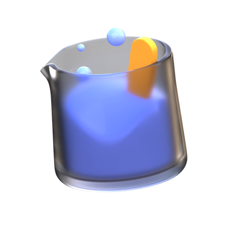 Beaker  3D Icon