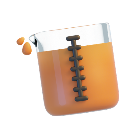 Beaker  3D Icon