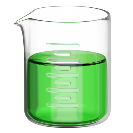 Beaker 3D Icon