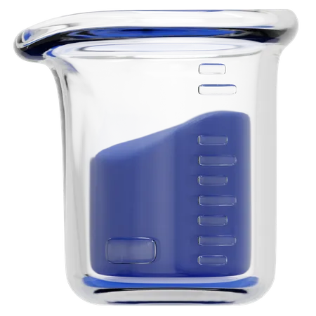 Beaker  3D Icon
