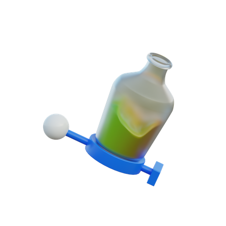 Beaker Jar  3D Illustration