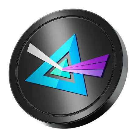 Beam Coin  3D Icon