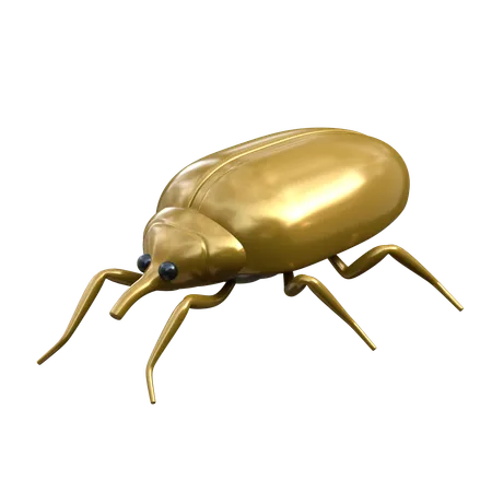 Bean Weevil 3 D Insect Illustration 3D Icon