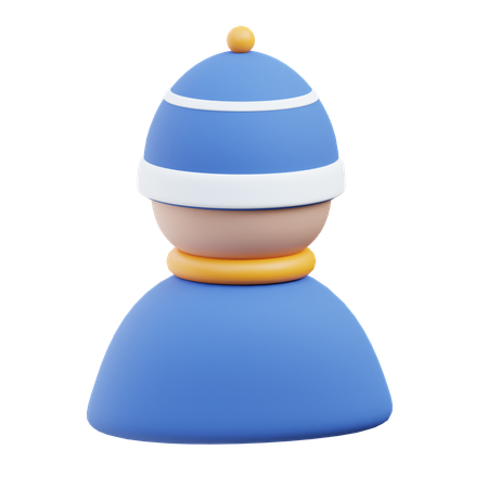 Beanie Boy  3D Icon