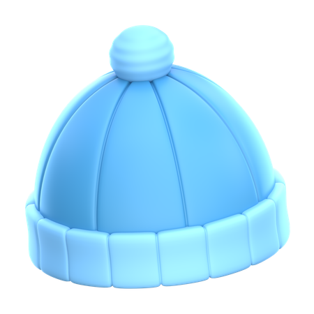 비니 모자  3D Icon