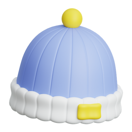 Beanie Hat  3D Icon