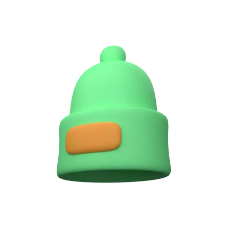 Beanie Hat 3D Icon