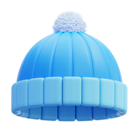 Beanie hat winter  3D Icon