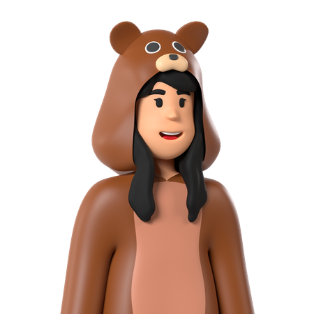 Bear  3D Icon