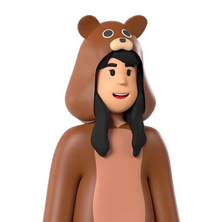 Bear  3D Icon