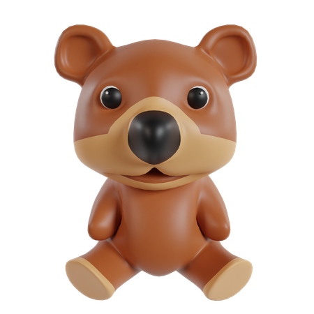 Bear  3D Icon