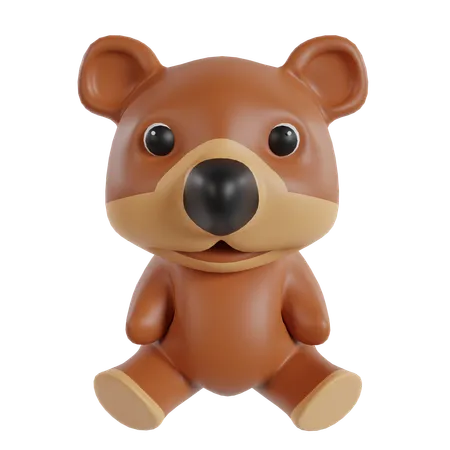 Bear  3D Icon